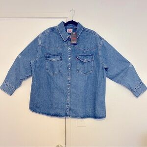 Levis Western Denim shirt.